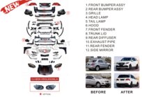 Mercedes ML W164 2005-2011 Restyling-Kit für W166 GLE63 AMG Foto 4