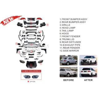 Restyling-Kit für W166 GLE63 AMG Foto 4