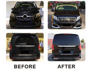 Mercedes Vito/V-class W447 2014- Bodykit Set (Maybach Type-X223, mit Motorhaube) Foto 2