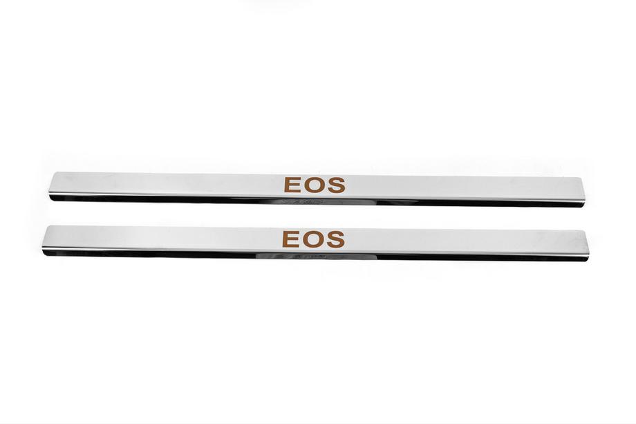 Volkswagen EOS 2011-2016 Einstiegsleisten Abdeckung Carmos (2 Stk, Edelstahl) Image