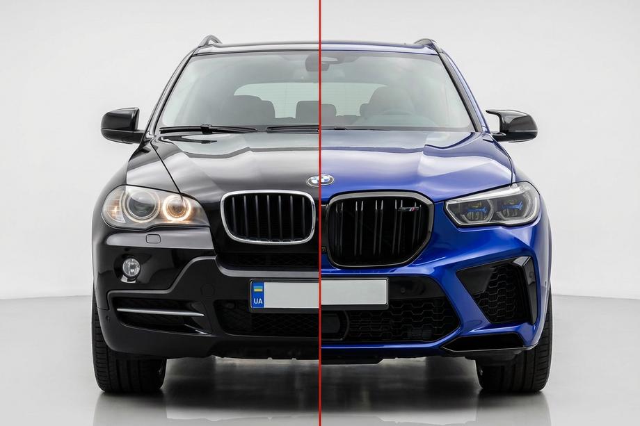 BMW X5 E70 2007-2013 Facelift Bodykit auf X5M F95 2019 Image