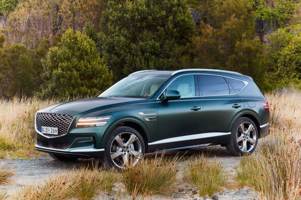 Der Genesis GV80 Crossover ist der Inbegriff von Luxus und Spitzentechnologie