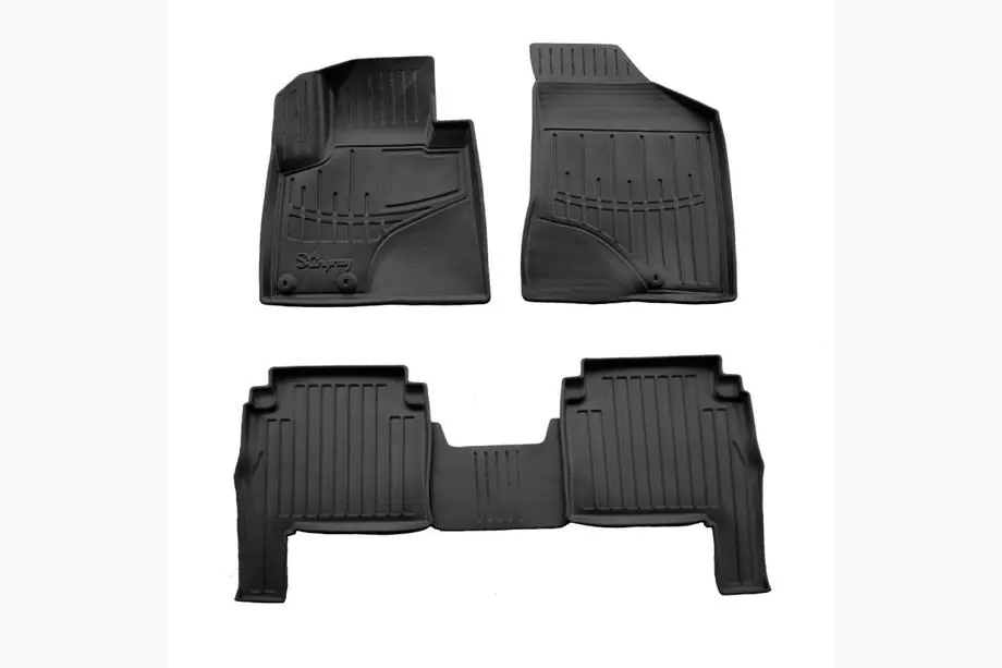 Hyundai Santa Fe 2 2006-2012 Gummimatten Stingray 3D (2010-2012, 5-tlg) Image