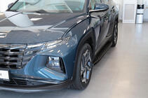 Hyundai Tucson NX4 2021- Trittbretter Shining Black (2 Stk., Aluminium) Foto 6