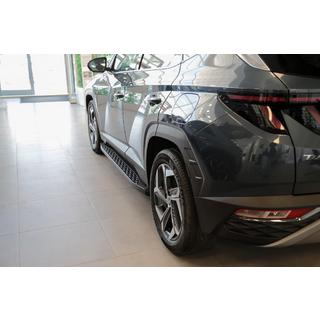 Trittbretter Shining Black (2 Stk., Aluminium) Foto 2