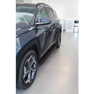 Trittbretter Shining Black (2 Stk., Aluminium) Foto 3