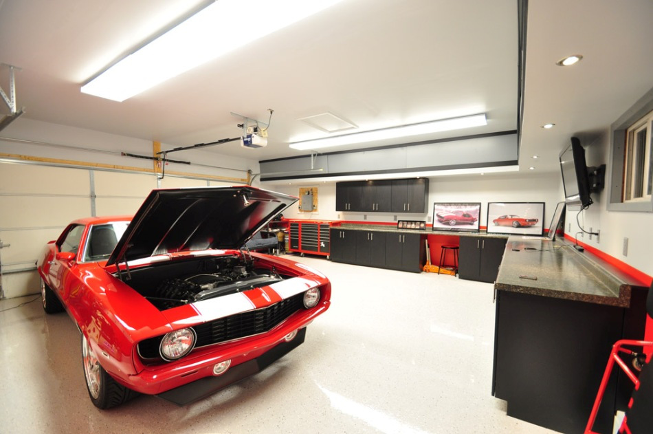 Wie organisiert man die Beleuchtung in der Garage richtig?