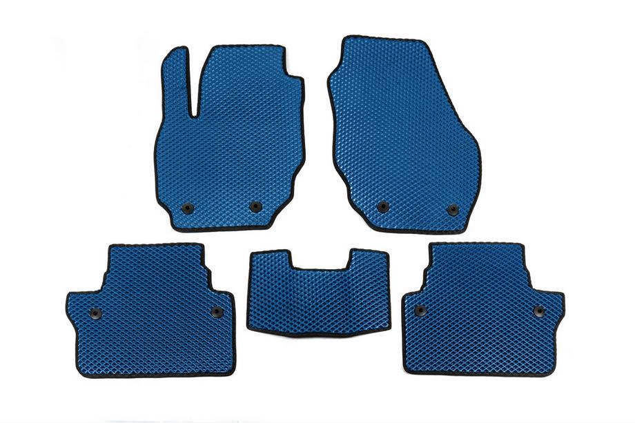 Volvo XC70 2007-2013 EVA Fußmatten (Blau) Image