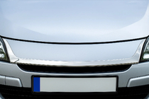 Renault Megane III 2009-2016 Kühlergrill Blende 2008-2011 (Edelstahl) Foto 1