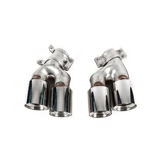Auspuffendrohrblenden M5 Silber (2 Stk.) Foto 3
