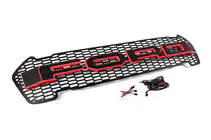 Ford Ranger 2011–2022 Frontgrill (2015-2018, Rot, LED) Foto 3