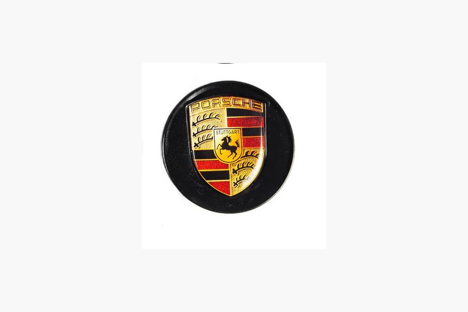 Porsche Reduzierter Preis Nabenkappen 76/71mm schwarz (1 Stk) Foto 2