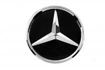Mercedes C-class W205 2014-2021 B-Ware Frontemblem unter Glas mit Chromrahmen a2058806406 (Auslage) Foto 1