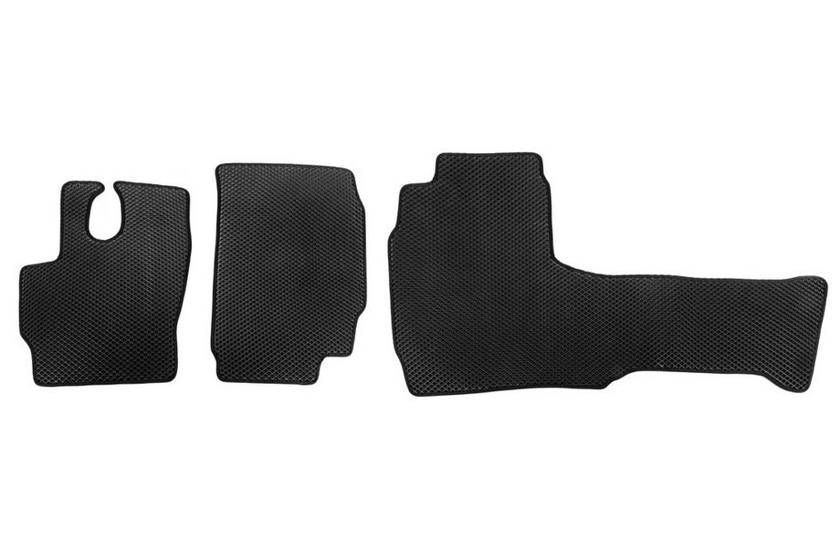 Iveco Eurocargo 2002-2008 EVA Fußmatten V-2 (ML100E18, Schwarz) Image