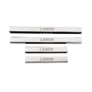 Einstiegsleisten Carmos V3 (4 Stk, Edelstahl) Daewoo Lanos 1998-2017 Foto 1