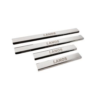 Einstiegsleisten Carmos V3 (4 Stk, Edelstahl) Daewoo Lanos 1998-2017 Foto 3