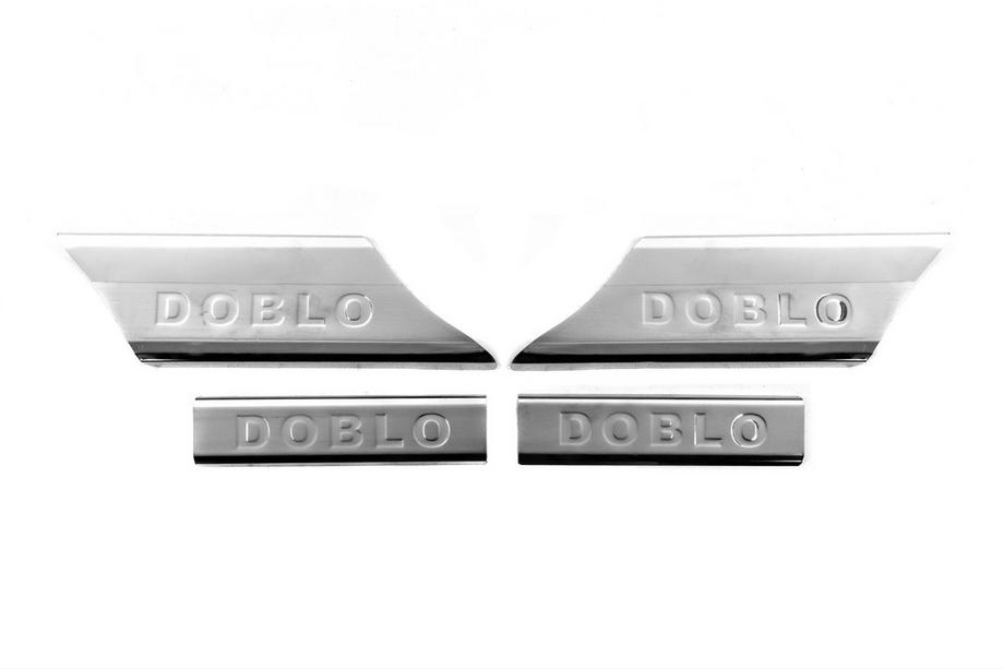 Fiat Doblo I 2001-2005 Einstiegsleisten innen Edelstahl (Carmos V2) Image