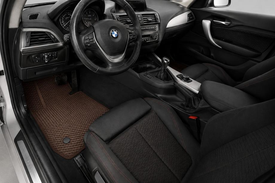 BMW 1 Series F20/F21 2011-2019 EVA Fußmatten (Braun) Foto 1