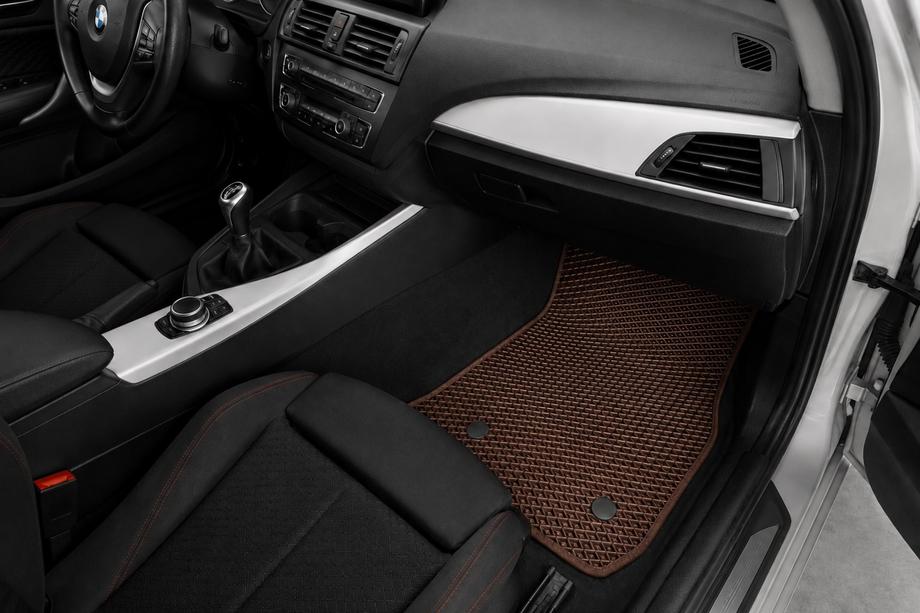 BMW 1 Series F20/F21 2011-2019 EVA Fußmatten (Braun) Foto 2