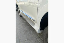 Lexus GX460 2009-2023 Seitenschweller (2 Stk., Aluminium) Schwarz (graue Trittfläche) Foto 12