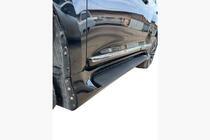 Lexus GX460 2009-2023 Seitenschweller (2 Stk., Aluminium) Schwarz (graue Trittfläche) Foto 7