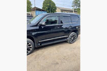 Lexus GX460 2009-2023 Seitenschweller (2 Stk., Aluminium) Schwarz (graue Trittfläche) Foto 8