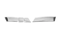 Renault Megane III 2009-2016 Edelstahl Eckenschutz für vordere Stoßstange 2008-2011 Foto 3