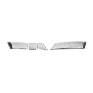 Edelstahl Eckenschutz für vordere Stoßstange 2008-2011 Renault Megane III 2009-2016 Foto 3