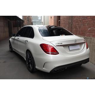 Heckdiffusor mit Endrohren (C63 Design 2014-2018) Foto 1