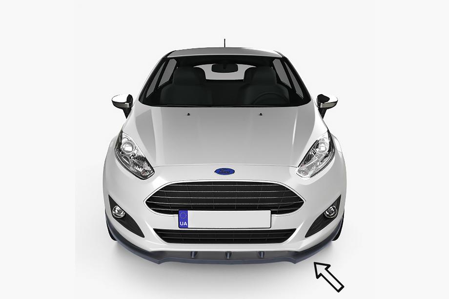 Ford Fiesta 2017- Frontlippe ESA (schwarz) Image