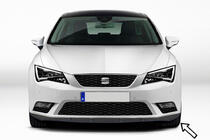 Seat Leon 2013-2020 Frontlippe ESA (schwarz) Foto 1