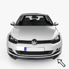 Volkswagen Golf 7/E-Golf 2012-2020 Frontlippe ESA (schwarz) Foto 1