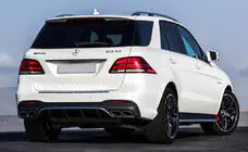 Mercedes GLE/ML class W166 2011-2018 Heckdiffusor für GLE (Design GLE63) Foto 2