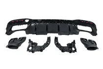 Mercedes GLE/ML class W166 2011-2018 Heckdiffusor für GLE (Design GLE63) Foto 11