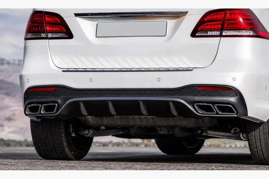 Mercedes GLE/ML class W166 2011-2018 Heckdiffusor für GLE (Design GLE63) Image