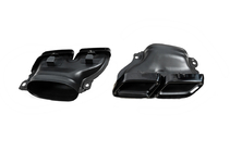 Mercedes GLE coupe C292 2015-2019 Heckdiffusor mit Endrohren Black (Design GLE63) Foto 6