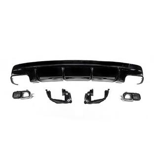 Heckdiffusor Black (Design CLA45 mit Endrohren) Foto 1