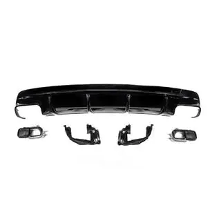 Heckdiffusor Black (Design CLA45 mit Endrohren) Foto 1