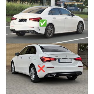 Heckdiffusor mit Endrohren (Design A35 SD) Foto 4