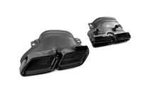 Mercedes E-class W213 2016-2023 Heckdiffusor mit Endrohren E63-Design Schwarz (für AMG/AMG-Line 2016-2020) Foto 10