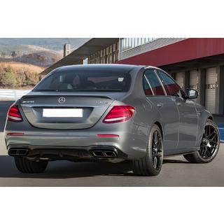 Heckdiffusor mit Endrohren E63-Design Schwarz (für AMG/AMG-Line 2016-2020) Foto 1