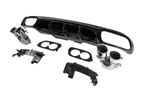 Mercedes E-class W213 2016-2023 Heckdiffusor mit Endrohren E53-Design (für AMG/AMG-Line) Foto 3