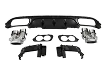 Mercedes E-class W213 2016-2023 Heckdiffusor mit Endrohren E53-Design (für AMG/AMG-Line) Foto 5
