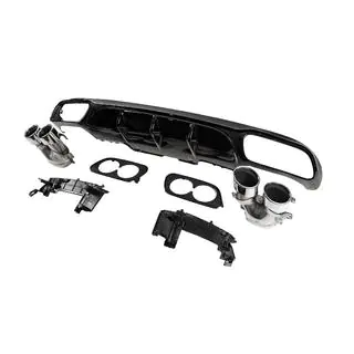 Heckdiffusor mit Endrohren E53-Design (für AMG/AMG-Line) Foto 3