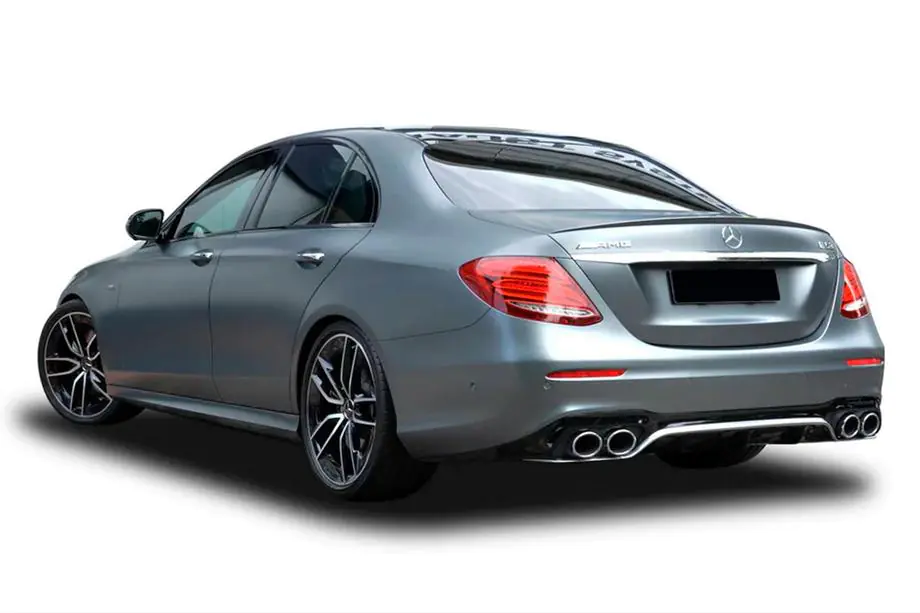 Mercedes E-class W213 2016-2023 Heckdiffusor mit Endrohren E53-Design (für AMG/AMG-Line) Image