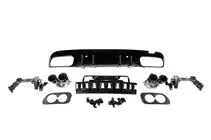 Mercedes C-class W205 2014-2021 Heckdiffusor mit Endrohren (Design C43) Foto 2