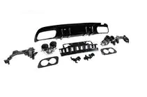 Mercedes C-class W205 2014-2021 Heckdiffusor mit Endrohren (Design C43) Foto 5