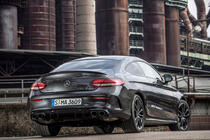 Mercedes C-class W205 2014-2021 Heckdiffusor mit Endrohren (für Coupe Design AMG43) Foto 1