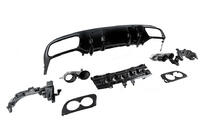 Mercedes C-class W205 2014-2021 Heckdiffusor mit Endrohren (für Coupe Design AMG43) Foto 5