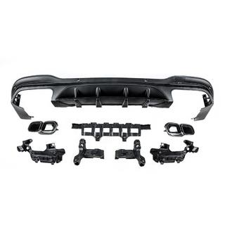 Heckdiffusor mit Endrohren Black (Design AMG63) Foto 4